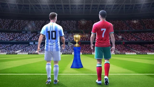 Captura de ecrã 1 de Soccer Superstar - modo carreira