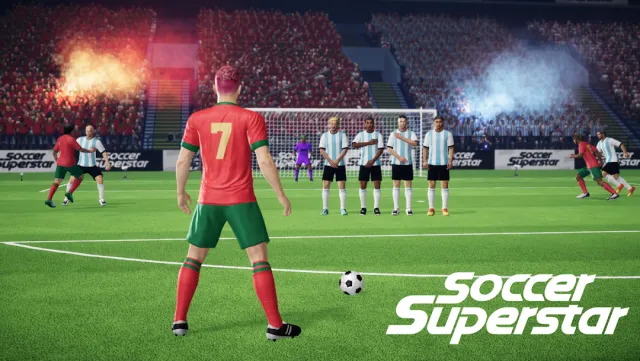 Captura de ecrã 2 de Soccer Superstar - modo carreira